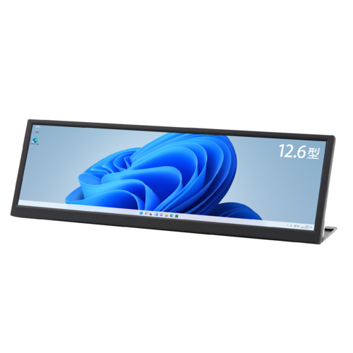 【長期保証付】ITPROTECH(アイティプロテック) LCD12HCV-IPSW 12.6型バータイプ液晶モニター Screen Plus ディスプレイ