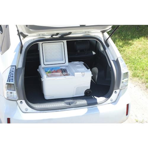 【設置】アイリスオーヤマ(Iris Ohyama) IPDW-B3A-W ホワイト 充電式ポータブル冷温庫 26L 幅666mm_6