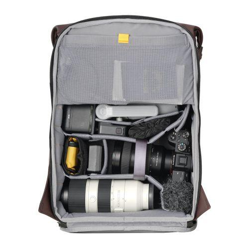 バンガード(VANGUARD) VEO LITE B30L CH チョコ 30Lバックパック リュック 内寸：320×480×150mmトップ・サイド・バックの3方向アクセス_4