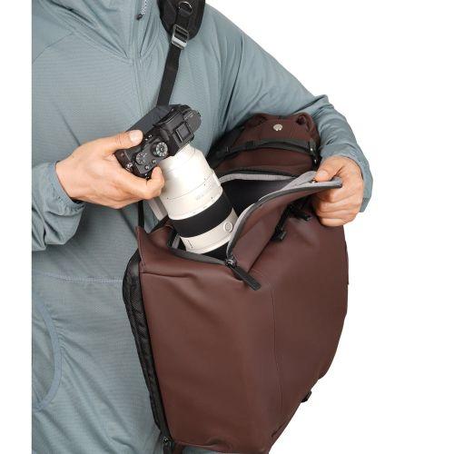 バンガード(VANGUARD) VEO LITE B30L CH チョコ 30Lバックパック リュック 内寸：320×480×150mmトップ・サイド・バックの3方向アクセス_9