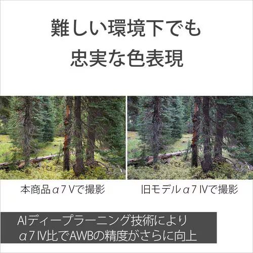 ソニー(SONY) α7V レンズキット ミラーレスデジタル一眼カメラ ILCE-7M5M_6