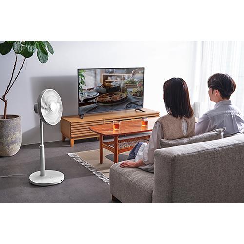 【長期保証付】ツインバード(TWINBIRD) EF-J952W ホワイト サーキュレーション扇風機_2