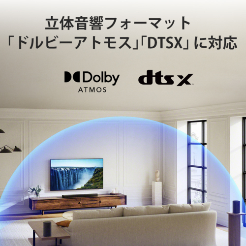 ソニー(SONY) HT-A7100 サウンドバー BRAVIA Theatre Bar 7 360 Spatial Sound Mapping対応 スピーカーユニット9基搭載_9