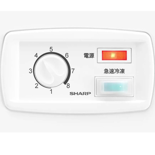 【標準設置料金込】【長期保証付】シャープ(SHARP) FC-H32P-W ホワイト系 冷凍ストッカー 直冷式 322L 幅1109mm_3