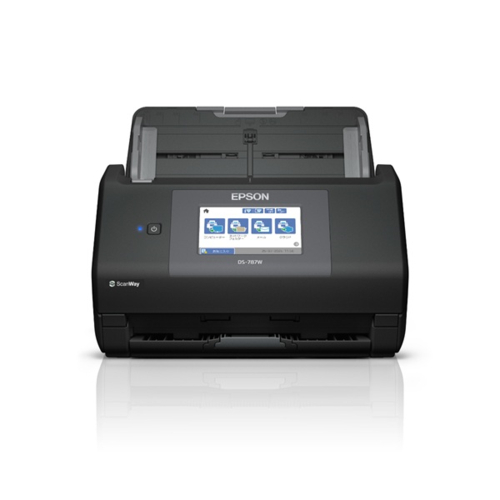 エプソン(EPSON) DS-787W A4ドキュメントスキャナー 両面同時読み取り Wi-Fi PCレス機能 対応
