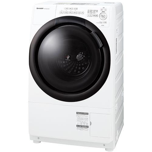 【標準設置料金込】シャープ(SHARP) ES-7S2-WL ホワイト系 ドラム式洗濯機 左開き 洗濯7kg/乾燥3.5kg_10