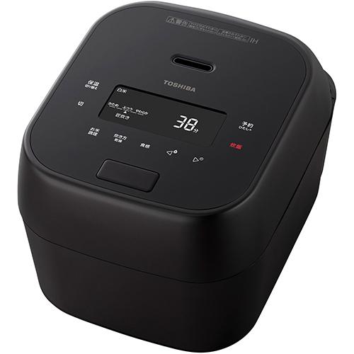 【長期保証付】東芝(TOSHIBA) RC-10MGA-K グランブラック 炎匠炊き 真空圧力IH炊飯器 5.5合炊き