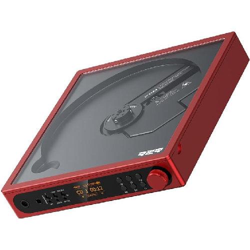 FiiO(フィーオ) FIO-DM15R-R レッド Bluetooth対応ポータブルCDプレーヤー フルバランス24bit R2R DAC回路搭載 34,951円