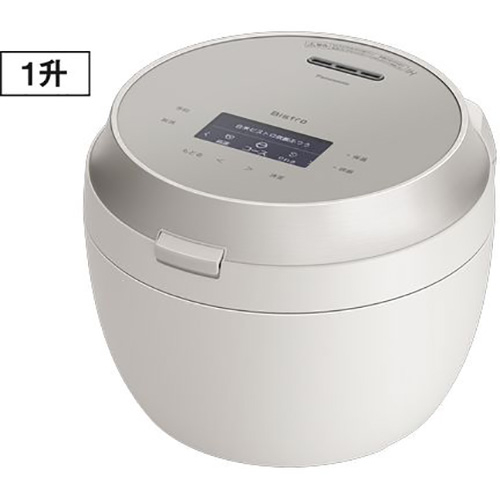 パナソニック(Panasonic) SR-X918E-H ライトグレージュ Wおどり炊き 可変圧力IHジャー炊飯器 1升炊き