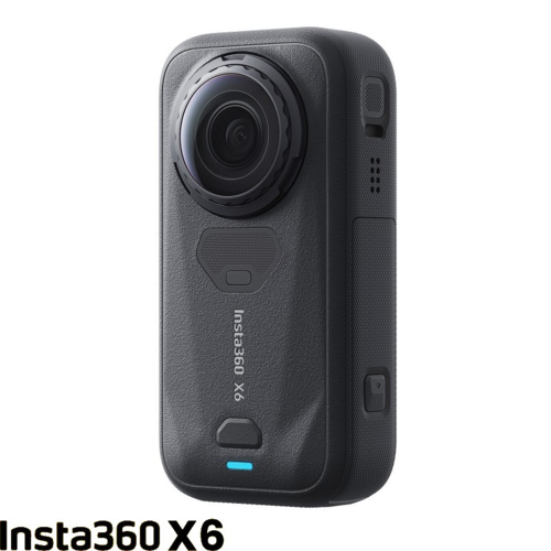 Insta360 Insta360 X6 ブラック アクションカメラ 通常版 CINSABXA-X601 国内正規流通品 360度撮影