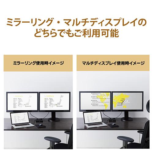 エレコム(ELECOM) VSP-HDP14BK HDMI分配器 4K 60P 対応 1入力 4出力 スプリッター_4
