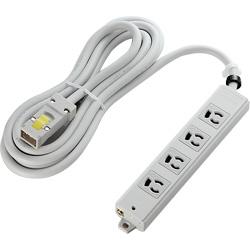 エレコム(ELECOM) T-WHRM3430LG/RS(グレー) EU RoHS指令準拠ハーネス仕様工事用タップの通販は 4,953円