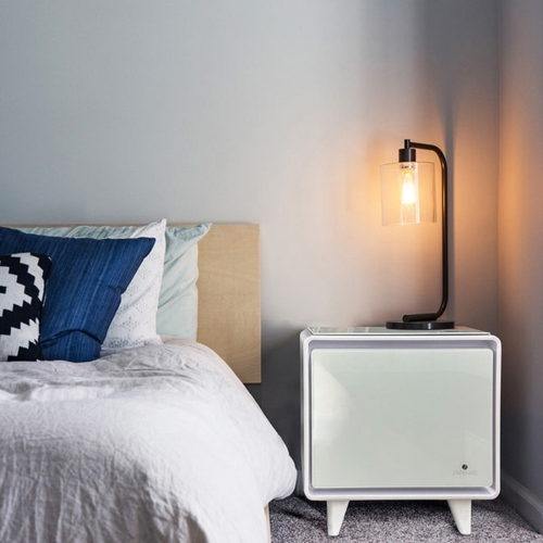 【長期保証付】SAPPHIRE(サファイア) SAPPHIRE by LOOZER SMART TABLE STB30 WHITE 冷蔵庫付きスマートテーブル 1ドア 30L_2