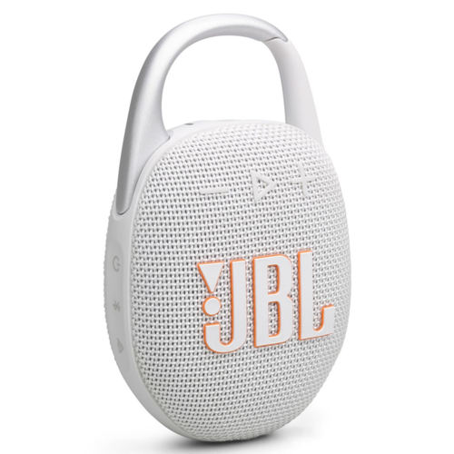 【長期保証付】JBL(ジェイ ビー エル) JBL Clip 5 ホワイト 防水ポータブルスピーカー_1