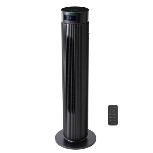 【長期5年保証付】シロカ siroca SF-T151-HD(ダークグレー) 大風量タワーファン ビューンタワー