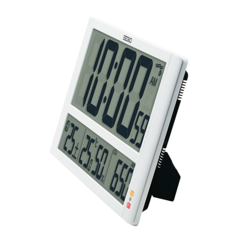セイコー(SEIKO) SQ449W 掛け置兼用 電波掛け時計 CO2センサー搭載_1