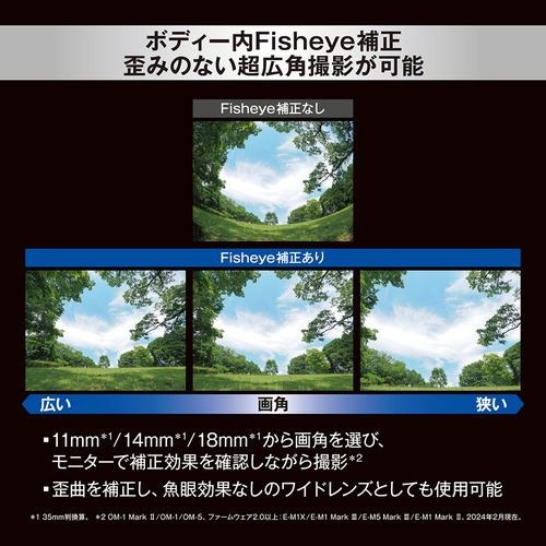 【長期保証付】OM SYSTEM M.ZUIKO DIGITAL ED 8mm F1.8 Fisheye PRO マイクロフォーサーズマウント単焦点レンズ_6