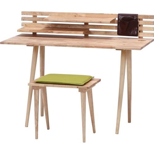 不二貿易 【組立品】NaturalSignature デスクセット ナチュラル