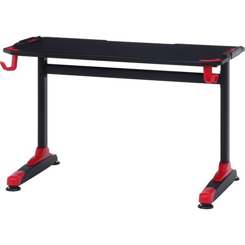 不二貿易 【組立品】GAMINGDESK ゲーミングデスク ×ｅＮＯ ゼノ イージー０１ ＲＥＤ レッド