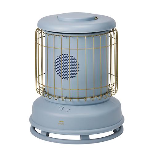 【長期保証付】BRUNO(ブルーノ) BOE100-ASBL 全方位型ファンヒーターClassic Stove アッシュブルー 07760983