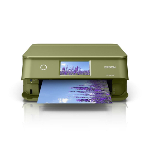 【長期保証付】エプソン(EPSON) Colorio カラリオ EP-887AP ピスタチオG A4カラーインクジェット複合機 4.3型ワイドタッチパネル_5