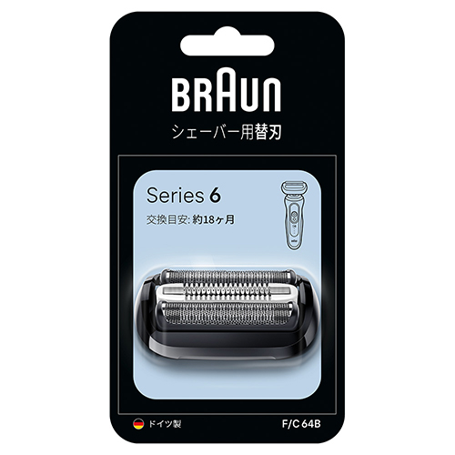 ブラウン(BRAUN) FC64B ブラック シリーズ6用 交換用替刃 網刃・内刃 5,600円