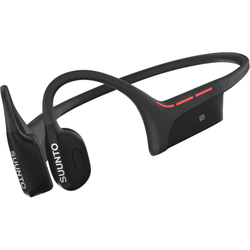 【長期保証付】SUUNTO(スント) SUUNTO WING ブラック 骨伝導イヤホン IP67防水 ジェスチャー操作 SS050942000 その他ヘッドホン・イヤホン