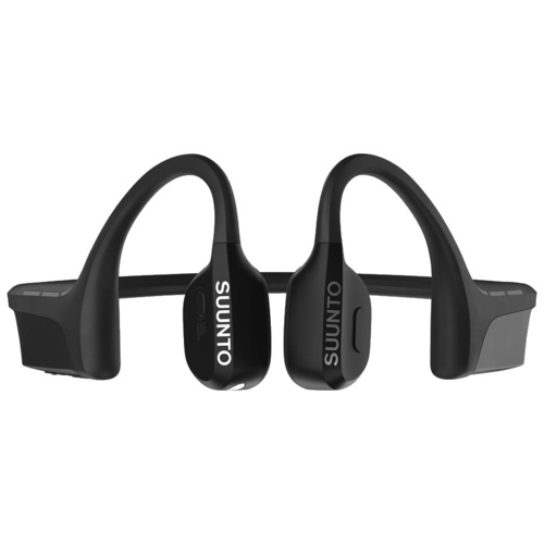 【長期保証付】SUUNTO(スント) SUUNTO WING ブラック 骨伝導イヤホン IP67防水 ジェスチャー操作 SS050942000 その他ヘッドホン・イヤホン