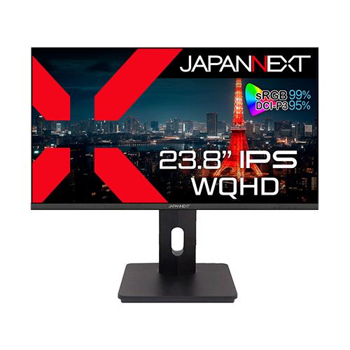 【長期保証付】ジャパンネクスト(JAPANNEXT) JN-IPS2380FLWQHD-HSP-N 23.8型 WQHDモニター