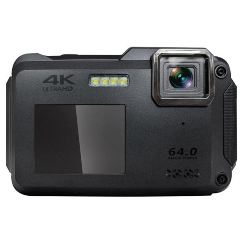 【長期保証付】高橋国際商事(TAKA WORLD) TT-WD1300B ブラック Bluemake4K防水コンパクトデジタルカメラ1300万画素防水 防塵 耐衝撃