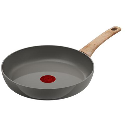 ティファール(T-fal) C44205 地びた薄墨色 IHセラミックグライド フライパン 26糎 IH相応う