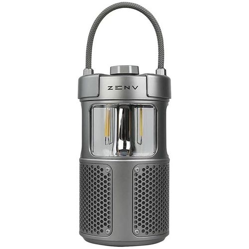 【長期保証付】キョウハヤ JKBTF1-SL メタリックシルバー ZENV アウトドア Bluetoothサウンドライト フルレンジスピーカー 三脚付き IPX6防水 TWS機能_1
