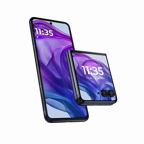 モトローラ(MOTOROLA) motorola razr 50 ultra 6.9+4.0型 12GB/512GB ミッドナイトブルー SIMフリーの通販は