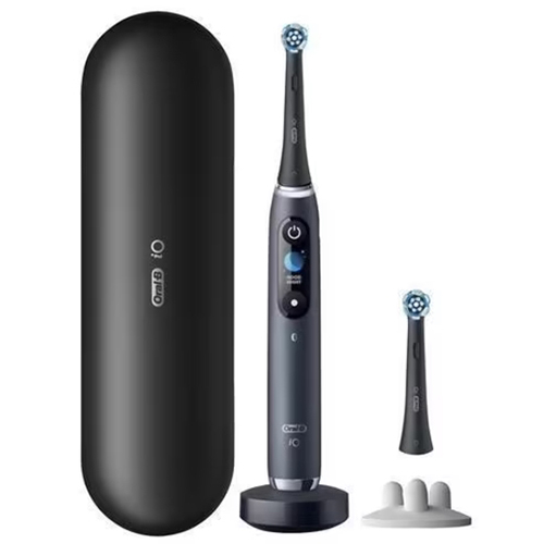 ブラウン(BRAUN) IOM92B22ACBK-1W ブラックオニキス オーラルB iO SERIES 9 電動歯ブラシ ブラシ1本＋ブラシヘッド 2本
