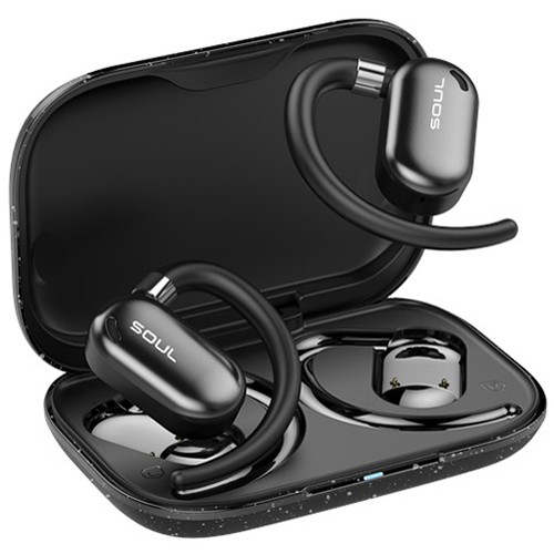 SOUL SO95BK（ブラック) OPENEAR Compact 完全ワイヤレスイヤホン オープンイヤータイプ Bluetooth対応の通販は