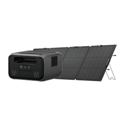 エコフロー(EcoFlow) EcoFlow RIVER 3 Plus(290) 容量286Wh EFRIVER3Plus-JP-CBOX + EcoFlow 220W両面ソーラーパネルGen2セット