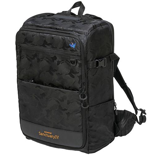 ケンコー(Kenko) AOC-ST4ISRKBKCF(ブラックカモフラージュ) aosta サンクチュアリIV そのまま座れる IS(イス)リュック 内寸 320×400×140mmの通販は 34,364円