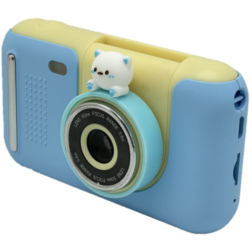 シノタウン(Cinnotown) KC-009BL(ブルー) デジタルカメラ トイカメラ 子供用カメラ 静止画・動画対応 MP3再生 ミニ三脚付の通販は