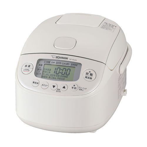 象印(ZOJIRUSHI) NP-RU05-WA ホワイト 極め炊き 圧力IH炊飯ジャー 3合