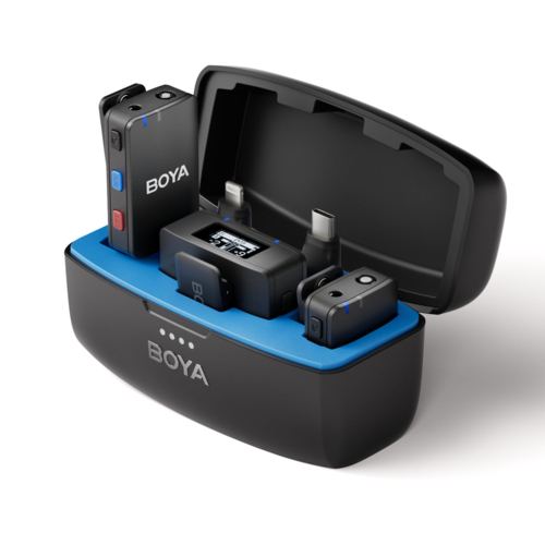 BOYA(ボーヤ) BOYA MIC(ブラック) オールインワン プロフェッショナルワイヤレスマイク USB Type-C、Lightningコネクタ対応_10
