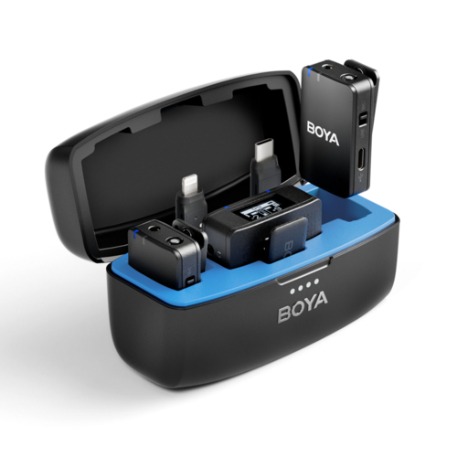 BOYA(ボーヤ) BOYA MIC(ブラック) オールインワン プロフェッショナルワイヤレスマイク USB Type-C、Lightningコネクタ対応_9