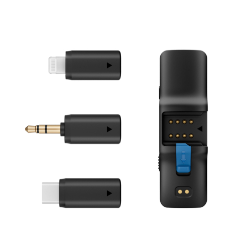 BOYA(ボーヤ) BOYA LINK(ブラック) コンパクト オールインワン ワイヤレスマイク USB Type-C、Lightningコネクタ対応_13