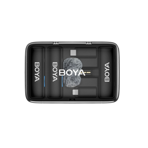 BOYA(ボーヤ) BOYA LINK(ブラック) コンパクト オールインワン ワイヤレスマイク USB Type-C、Lightningコネクタ対応_3