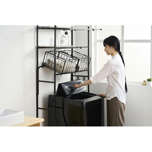 【長期保証付】アイリスオーヤマ(Iris Ohyama) ITW-80B01-B ブラック 全自動洗濯機 8.0kg