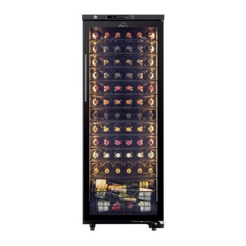 【標準設置料金込】フォルスター(forster) ST-209G BK ロングフレッシュ 日本製ワインセラー 74本収納 右開き 傾斜ラック標準装備 酷暑対応 省エネモデル ブラック 標準設置料金込】フォルスター(forster) ST-209G(BK) ロングフレッシュ