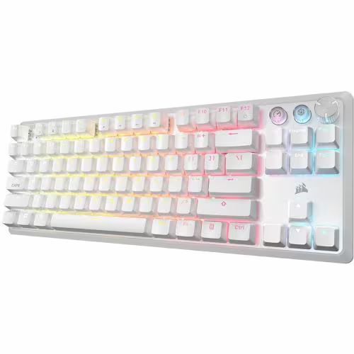 コルセア(Corsair) CH-911921G-JP Kラピッドトリガー付き K70 PRO TKL 高性能ホール効果プログラム可能ゲーミングキーボード - ホワイト JP_4