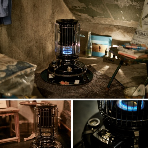 アラジン BF3912-K ブラック ブルーフレーム 石油ストーブ 木造7畳/コンクリート10畳