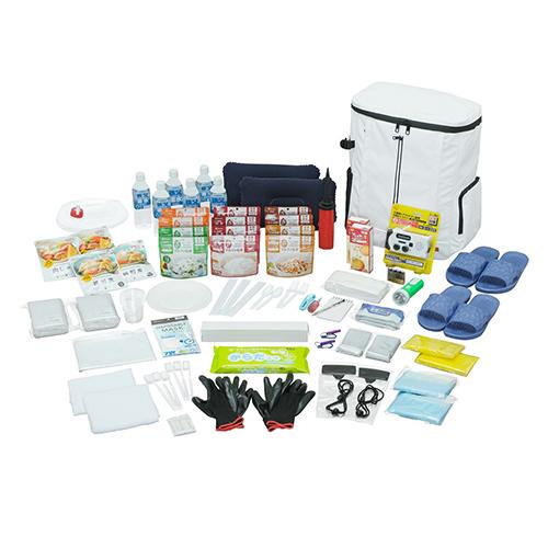 角利産業 緊急避難セット KRA-120N 角利産業 緊急避難セット KRA-120N 1セット（直送品） - アスクル