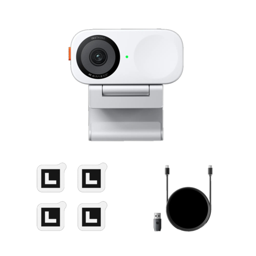 【長期5年保証付】Insta360 Insta360 Link2C WH(アークティックホワイト) AI 4Kウェブカメラ CINSABNA-WH 国内正規品_2