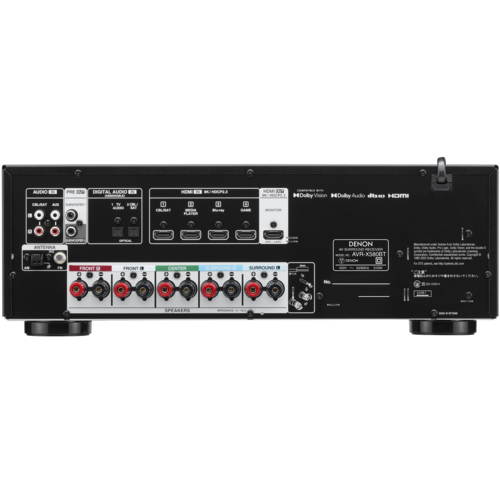 長期保証付】DENON(デノン) AVR-X580BT 5.2ch AVサラウンド